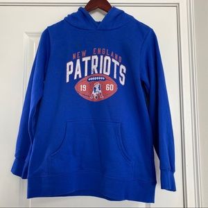 NFL Fanatics New England Patriots Blue Sweatshirt